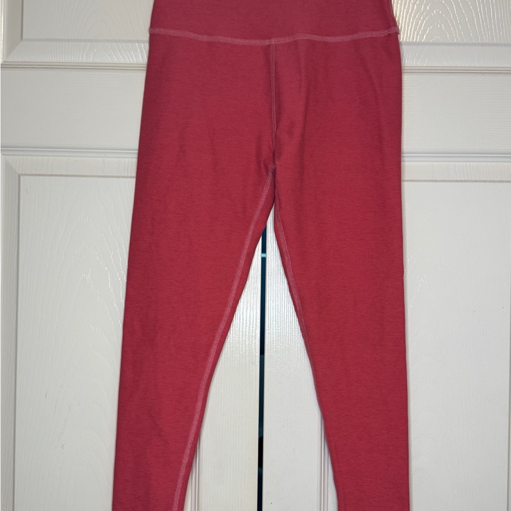 Beyond Yoga spacedye Coral Pink High Waist Leggings
